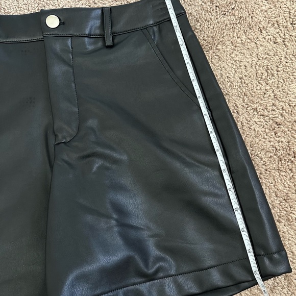 Faux Leather Shorts - Picture 3 of 5
